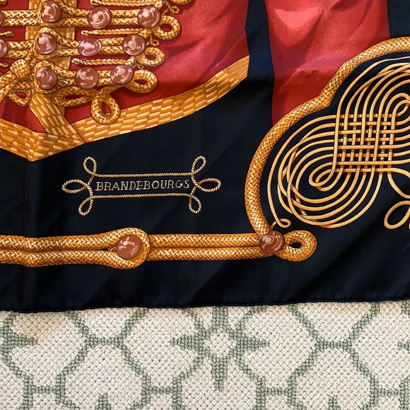 Hermès “Brandebourgs” scarf - Picture 4 of 9